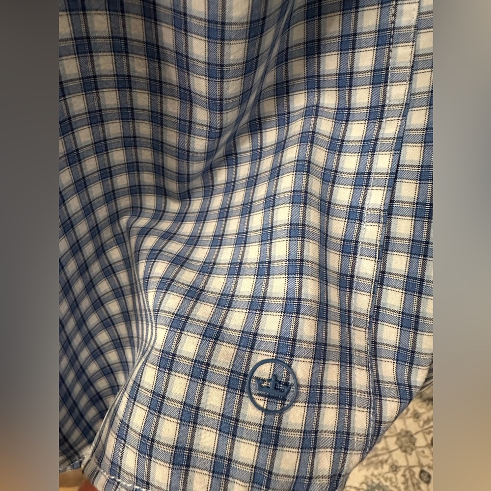 Peter Millar Button Down Size Medium - image 5